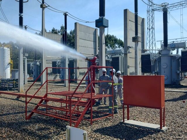 EDP do Brasil – Sistema de combate a incêndio – SE Siderópolis II – foto 4