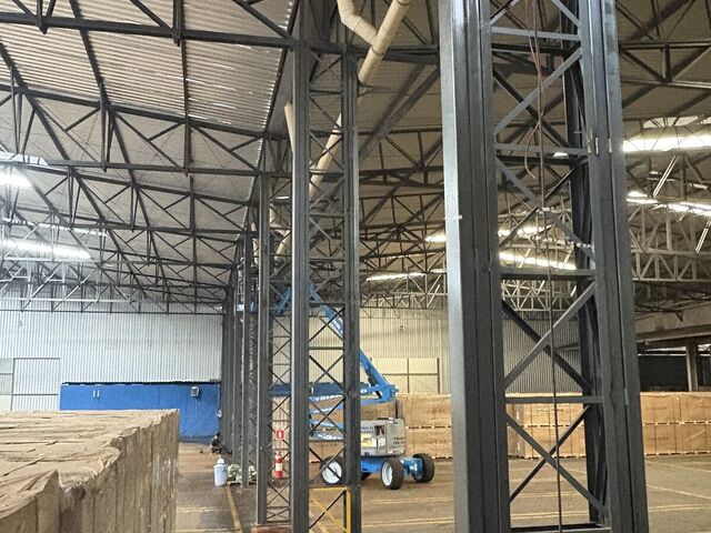Grupo Energisa – Reparo e reforço de galpão metálico – depois da obra